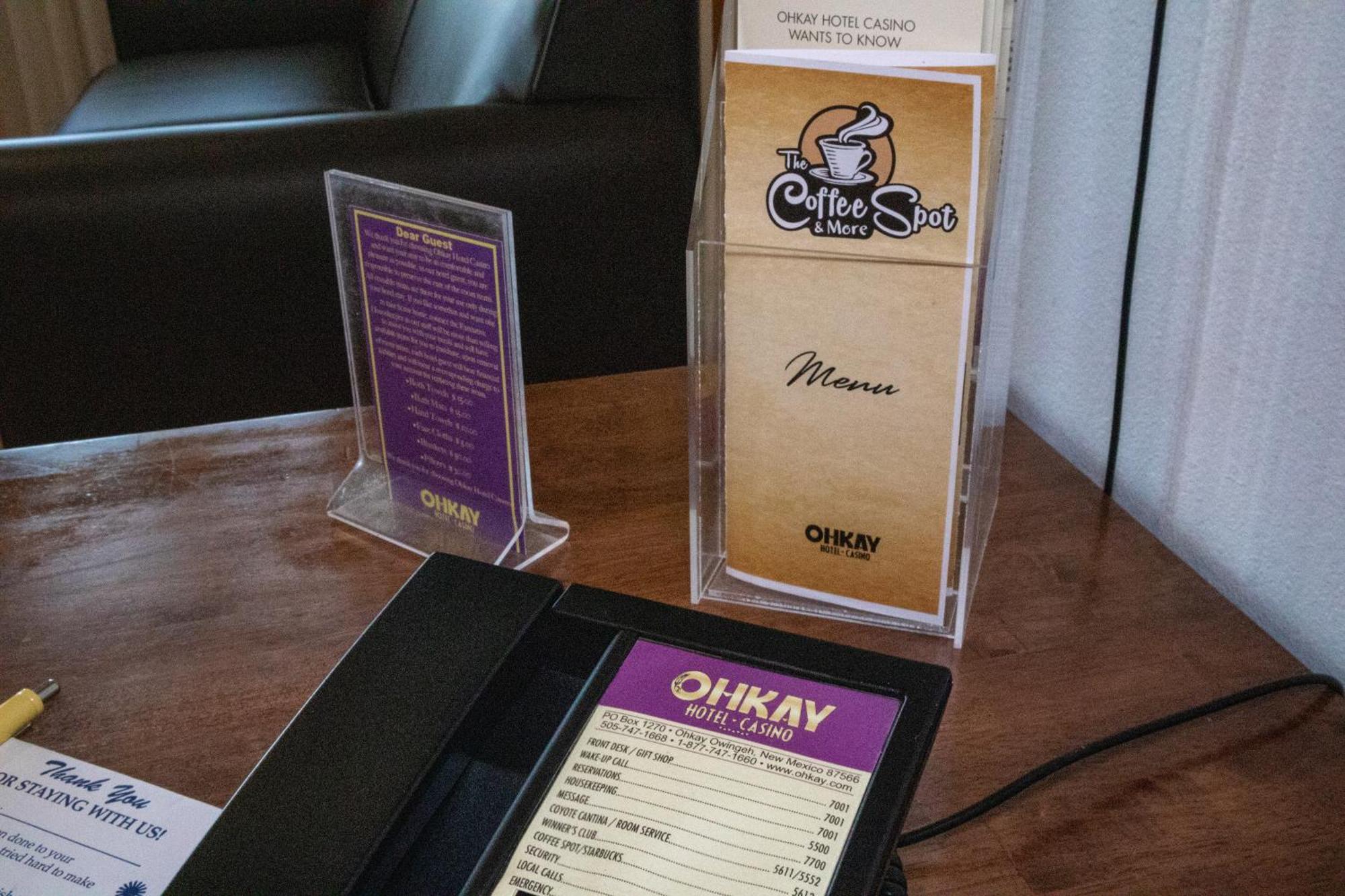 Ohkay Hotel Casino San Juan Pueblo Buitenkant foto